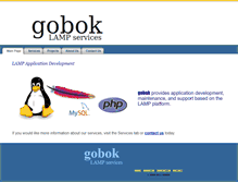 Tablet Screenshot of gobok.com